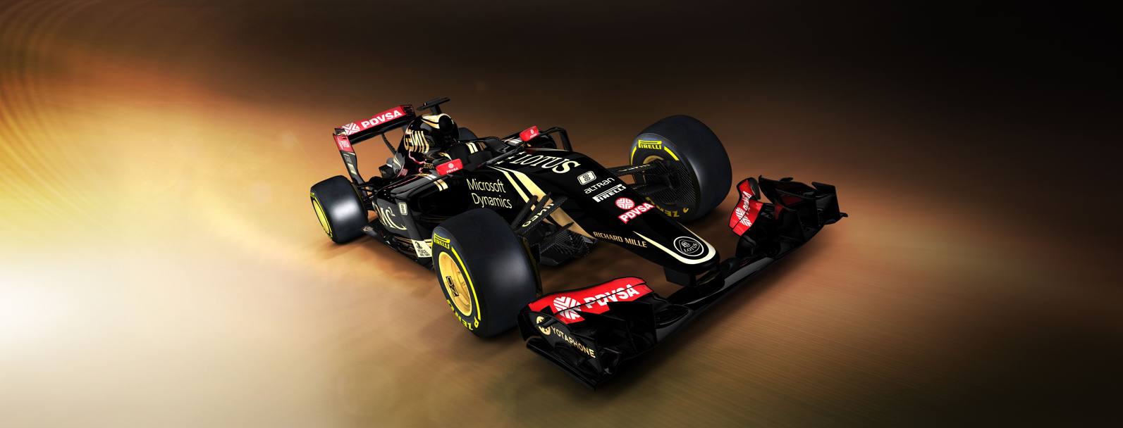 Ecco la nuova Lotus E23 per il Mondiale di F1 2015. La novit principale  l&#39;introduzione delle power unit Mercedes